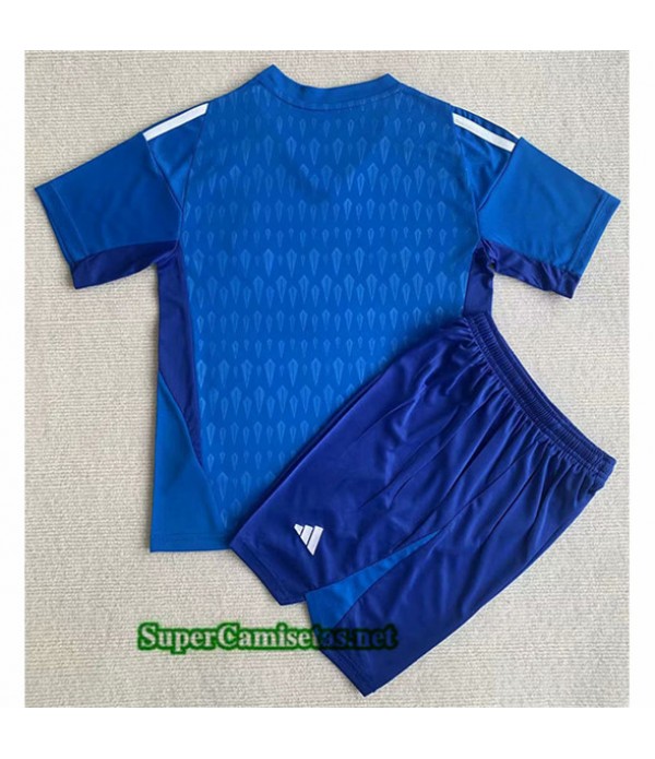 Tailandia Equipacion Camiseta Argentino Niño Portero Azul 2023 2024