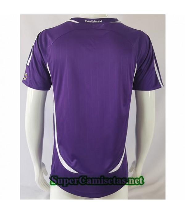 Tailandia Equipacion Camiseta Clasicas Real Madrid Purple Hombre 2006