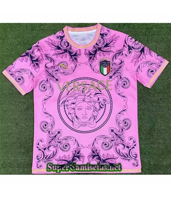 Tailandia Equipacion Camiseta Italia Special Rosa ...