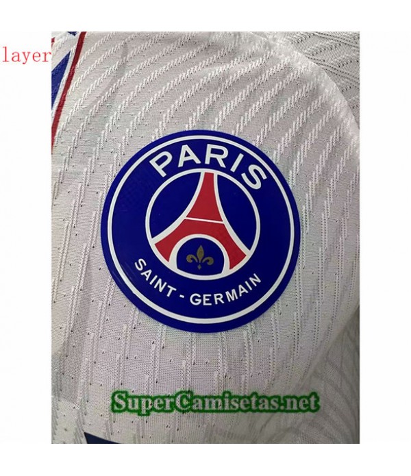 Tailandia Equipacion Camiseta Psg Player Training Blanco 2023 2024