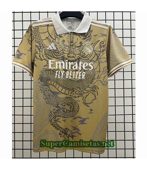 Tailandia Equipacion Camiseta Real Madrid Dragon A...