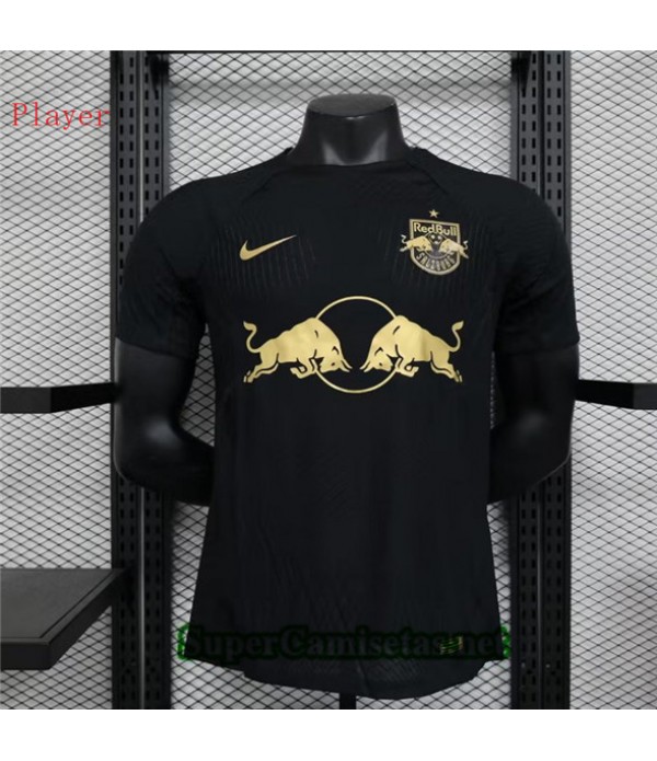 Tailandia Equipacion Camiseta Salzburg Player Negro 2023 2024