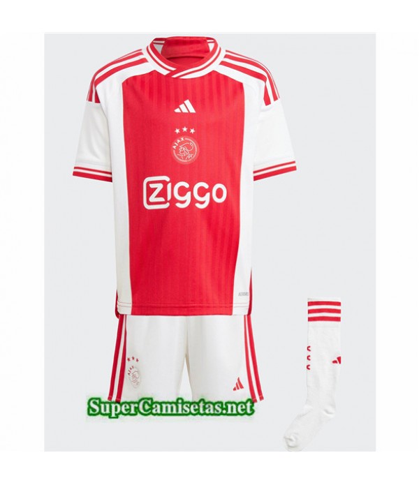 Tailandia Primera Equipacion Camiseta Ajax Niño 2023 2024