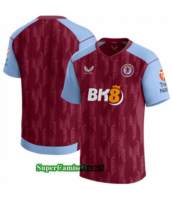 Tailandia Primera Equipacion Camiseta Aston Villa 2023 2024