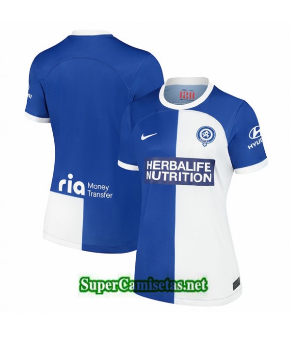 Tailandia Primera Equipacion Camiseta Atletico De Madrid Mujer 2023 2024