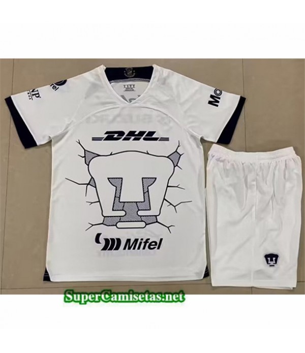 Tailandia Primera Equipacion Camiseta Club America Niño Blanco 2023 2024