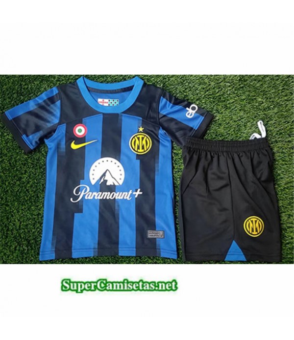 Tailandia Primera Equipacion Camiseta Inter Milan Niño 2023 2024