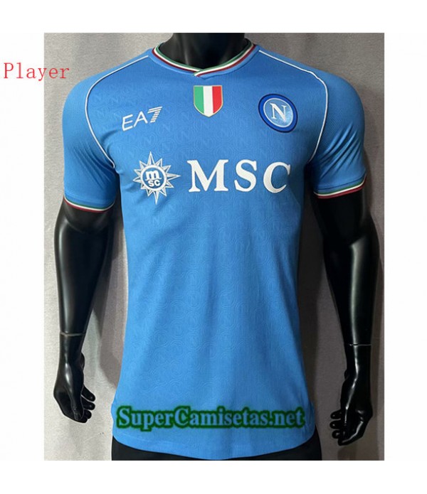 Tailandia Primera Equipacion Camiseta Napoli Player 2023 2024