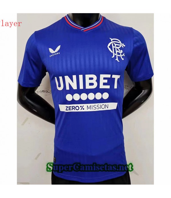 Tailandia Primera Equipacion Camiseta Rangers Player 2023 2024