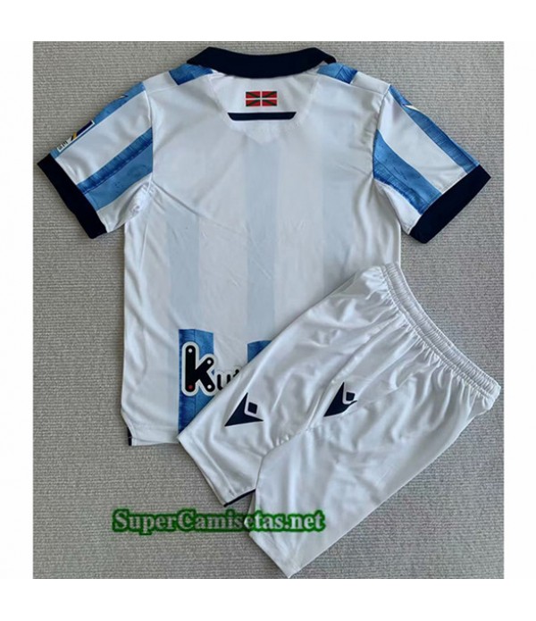 Tailandia Primera Equipacion Camiseta Real Sociedad Niño 2023 2024