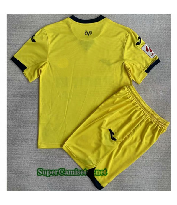 Tailandia Primera Equipacion Camiseta Villarreal Niño 2023 2024