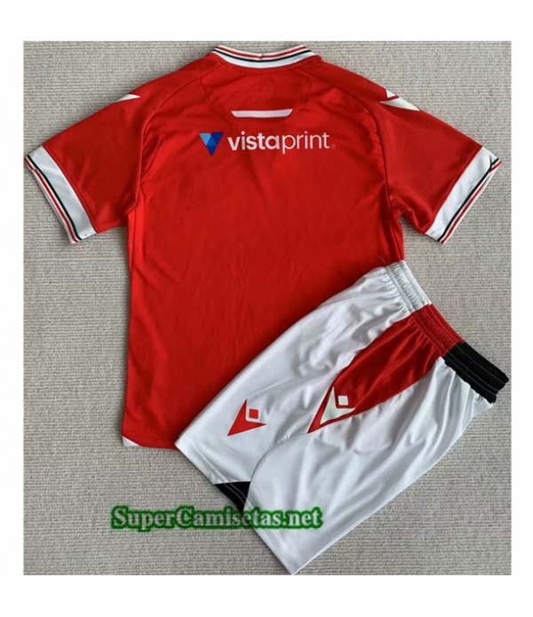 Tailandia Primera Equipacion Camiseta Wrexham Niño 2023 2024