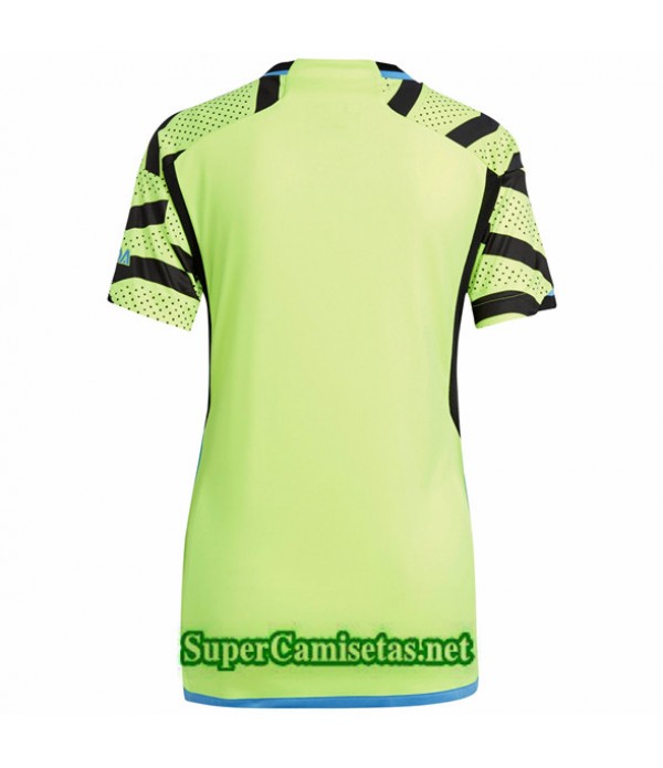 Tailandia Segunda Equipacion Camiseta Arsenal Mujer 2023 2024