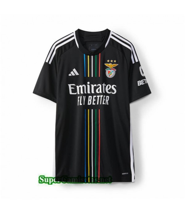 Tailandia Segunda Equipacion Camiseta Benfica Negro 2023 2024