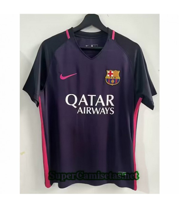 Tailandia Segunda Equipacion Camiseta Clasicas Barcelona Hombre 2016 17