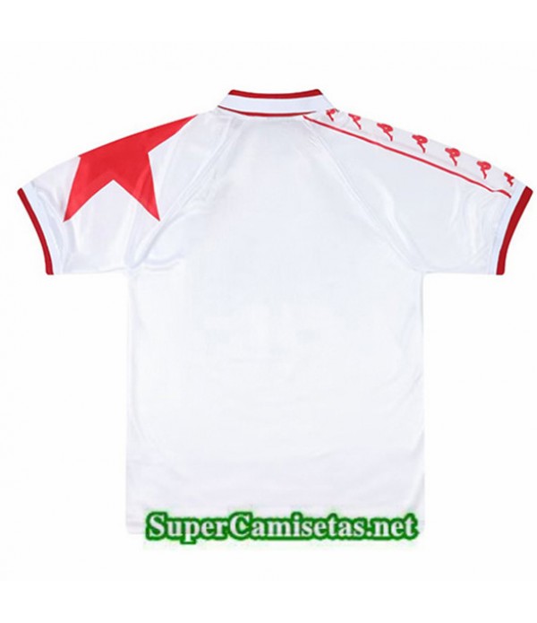 Tailandia Segunda Equipacion Camiseta Clasicas Rojo Star Belgrade Hombre 1995 97