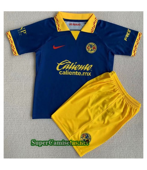 Tailandia Segunda Equipacion Camiseta Club America Niño 2023 2024