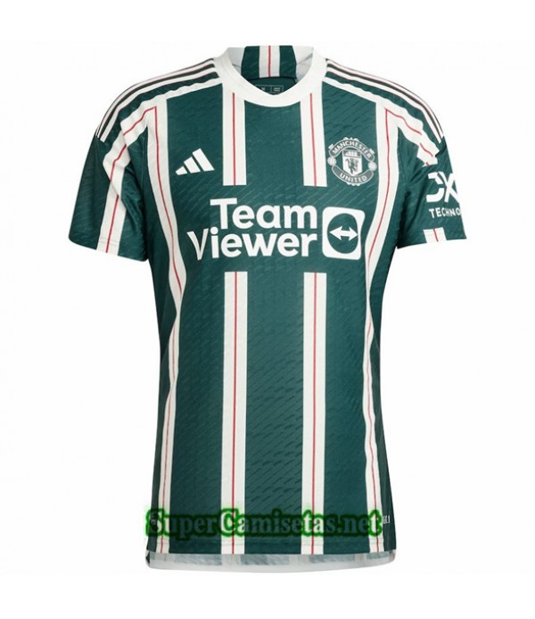 Tailandia Segunda Equipacion Camiseta Manchester United 2023 2024