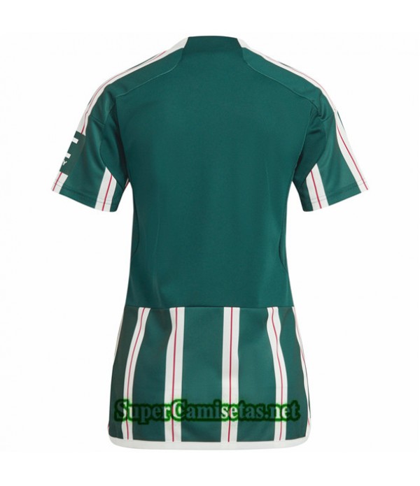 Tailandia Segunda Equipacion Camiseta Manchester United Mujer 2023 2024