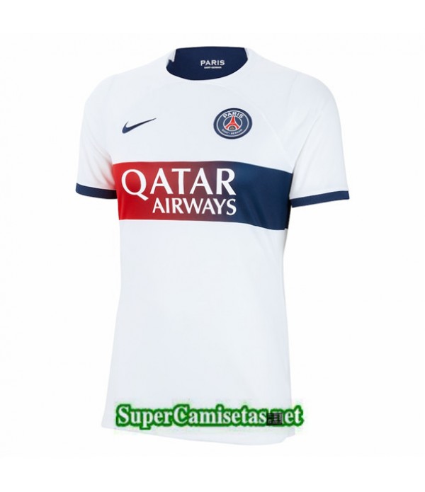 Tailandia Segunda Equipacion Camiseta Psg Mujer 20...