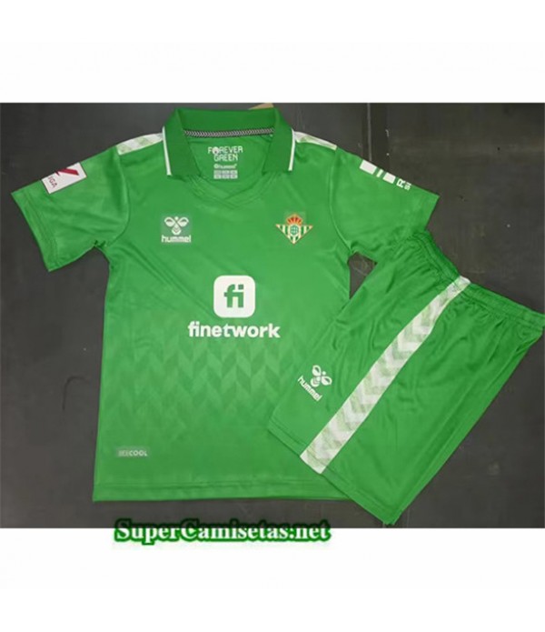 Tailandia Segunda Equipacion Camiseta Real Betis Niño 2023 2024