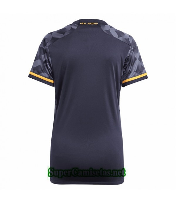 Tailandia Segunda Equipacion Camiseta Real Madrid Mujer 2023 2024