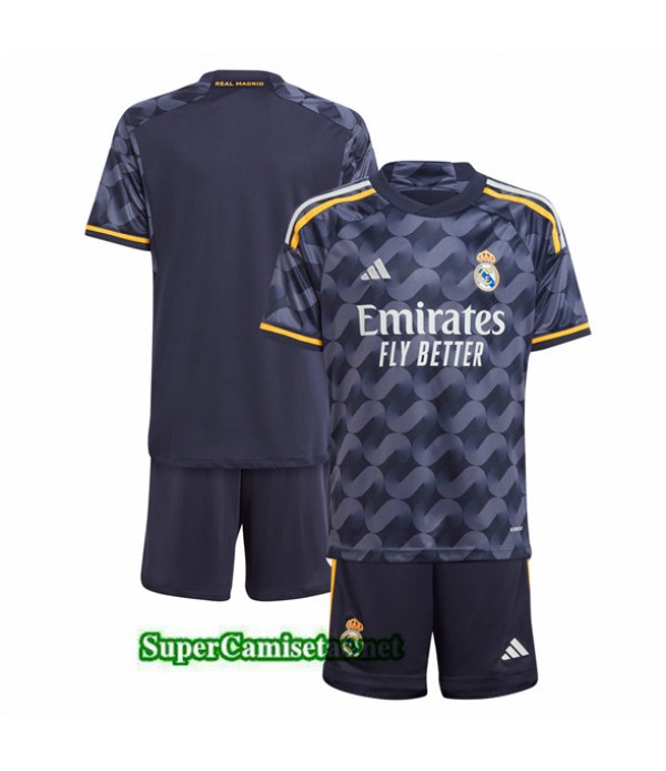 Tailandia Segunda Equipacion Camiseta Real Madrid Niño 2023 2024
