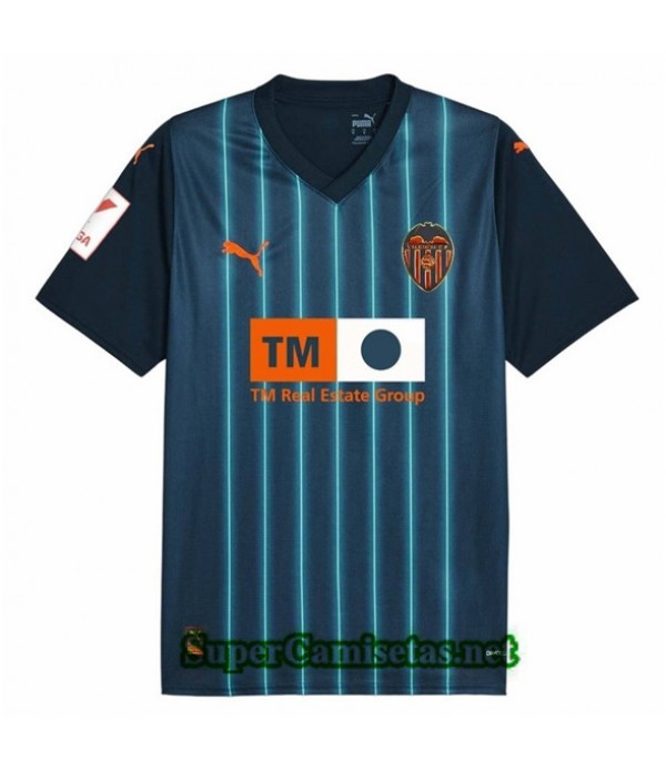 Tailandia Segunda Equipacion Camiseta Valencia 2023 2024