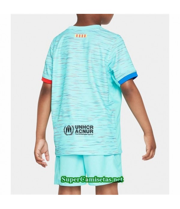 Tailandia Tercera Equipacion Camiseta Barcelona Niño 2023 2024