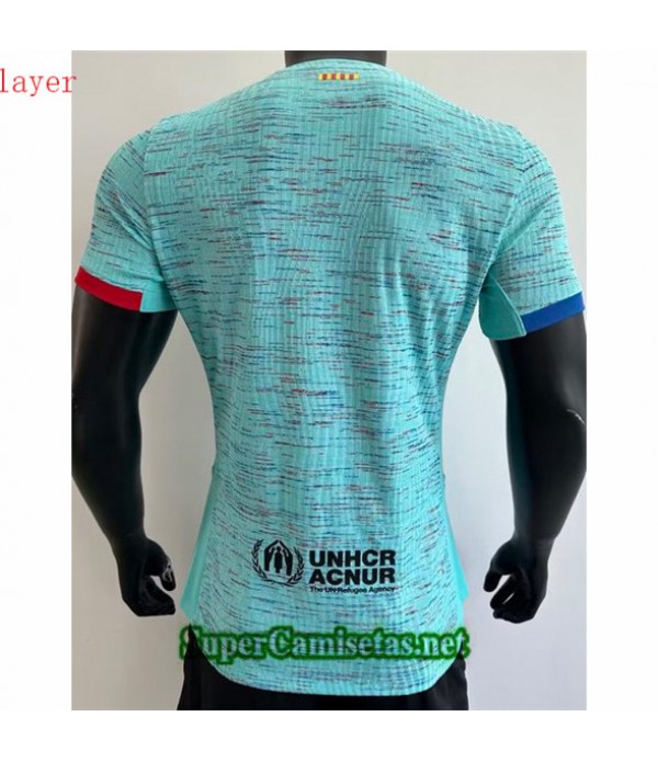 Tailandia Tercera Equipacion Camiseta Barcelona Player 2023 2024