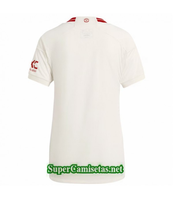 Tailandia Tercera Equipacion Camiseta Manchester United Mujer 2023 2024