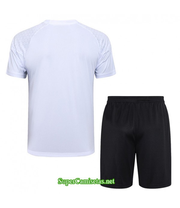 Tailandia Camiseta Kit De Entrenamiento Ac Milan Blanco 2023/24