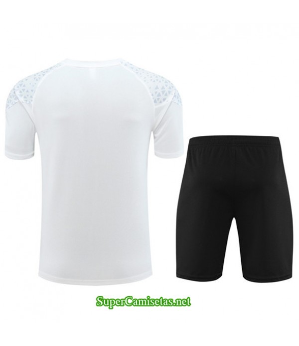 Tailandia Camiseta Kit De Entrenamiento Ac Milan Blanco 2023/24