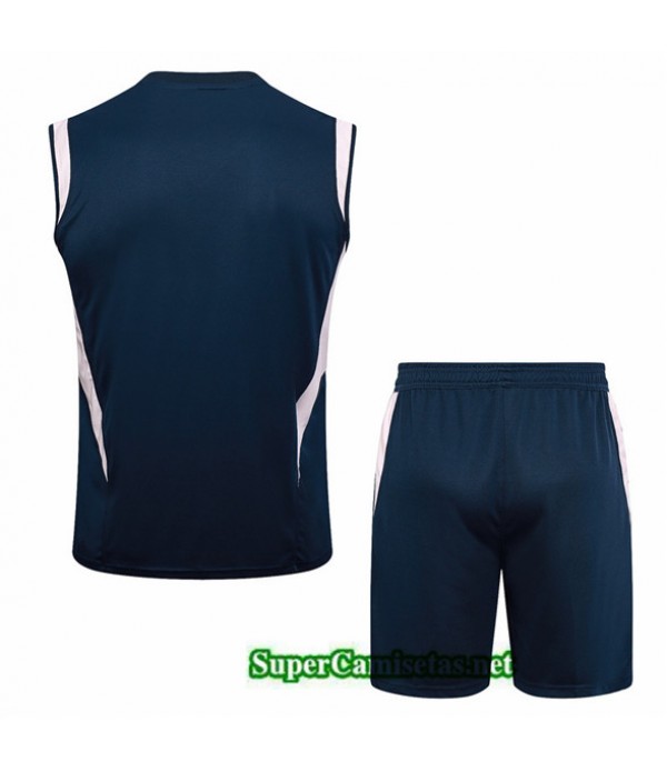Tailandia Camiseta Kit De Entrenamiento Afc Ajax Chaleco Azul Marino 2023/24