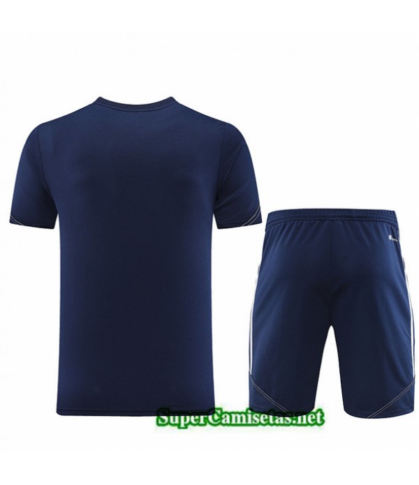 Tailandia Camiseta Kit De Entrenamiento Adidas Azul 2023/24