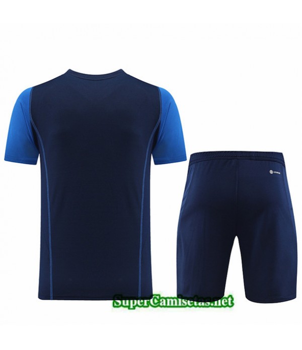 Tailandia Camiseta Kit De Entrenamiento Adidas Azul 2023/24