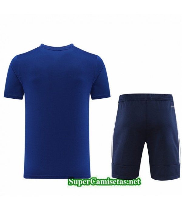 Tailandia Camiseta Kit De Entrenamiento Adidas Azul 2023/24