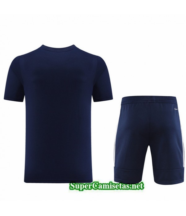 Tailandia Camiseta Kit De Entrenamiento Adidas Azul Marino 2023/24