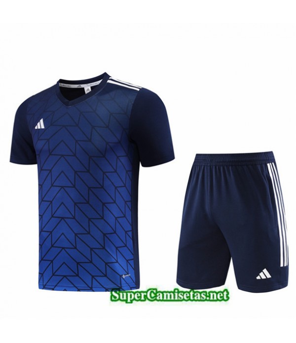 Tailandia Camiseta Kit De Entrenamiento Adidas Azul Marino 2023/24