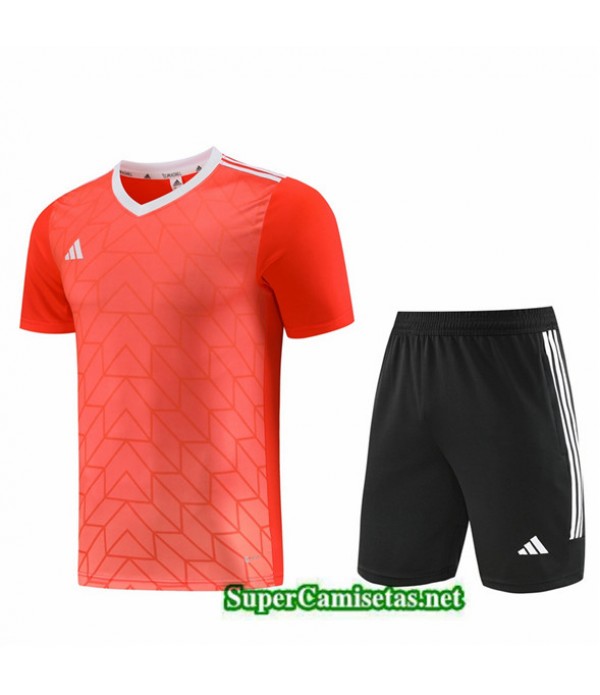 Tailandia Camiseta Kit De Entrenamiento Adidas Naranja 2023/24