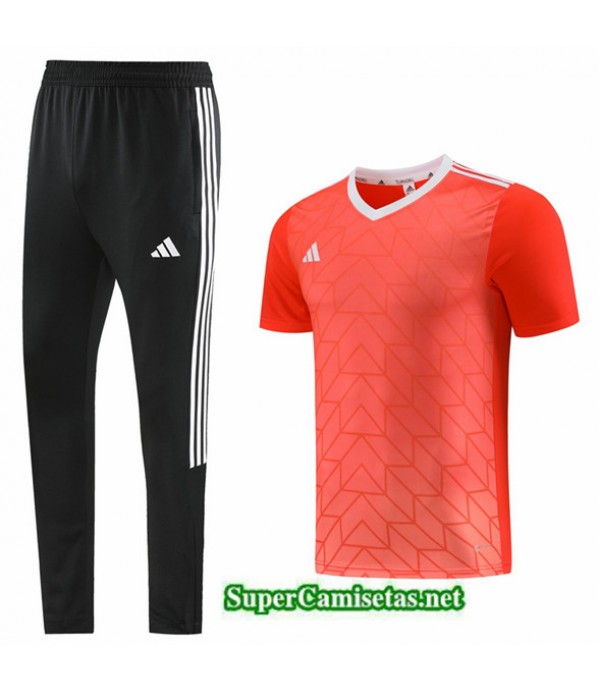 Tailandia Camiseta Kit De Entrenamiento Adidas Naranja 2023/24