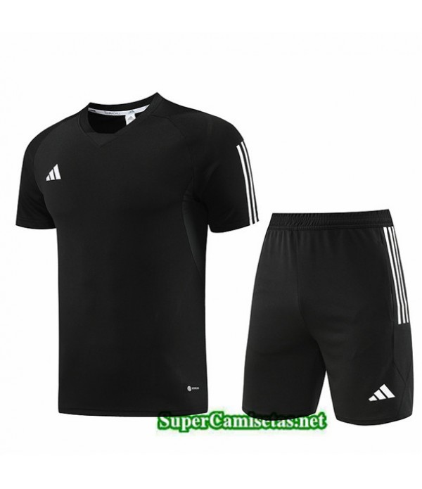 Tailandia Camiseta Kit De Entrenamiento Adidas Negro 2023/24