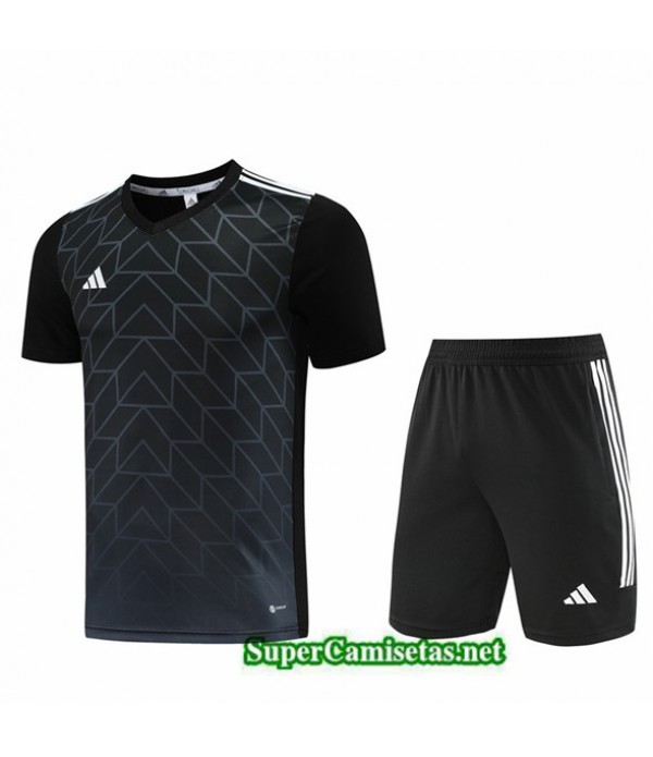 Tailandia Camiseta Kit De Entrenamiento Adidas Negro 2023/24