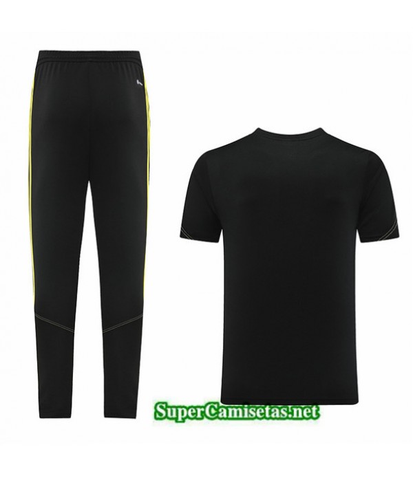 Tailandia Camiseta Kit De Entrenamiento Adidas Negro 2023/24