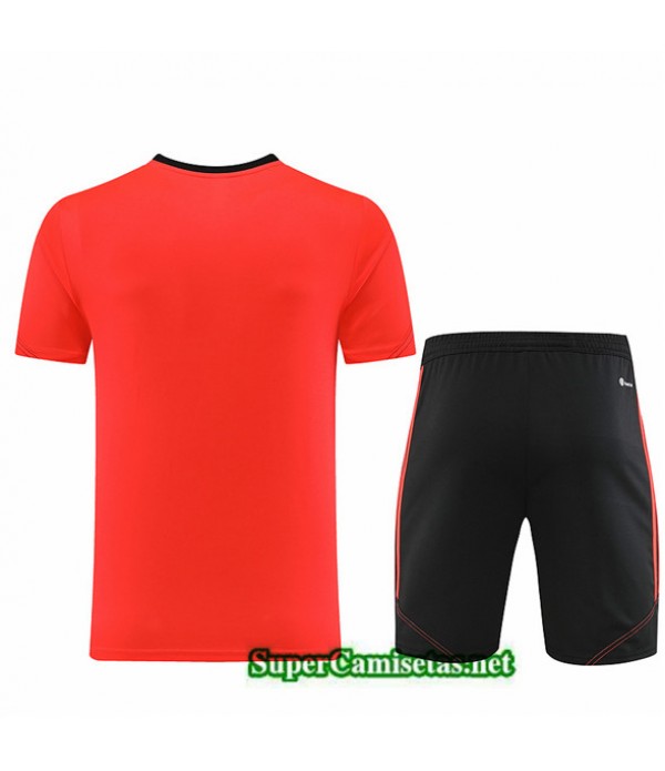 Tailandia Camiseta Kit De Entrenamiento Adidas Rojo 2023/24