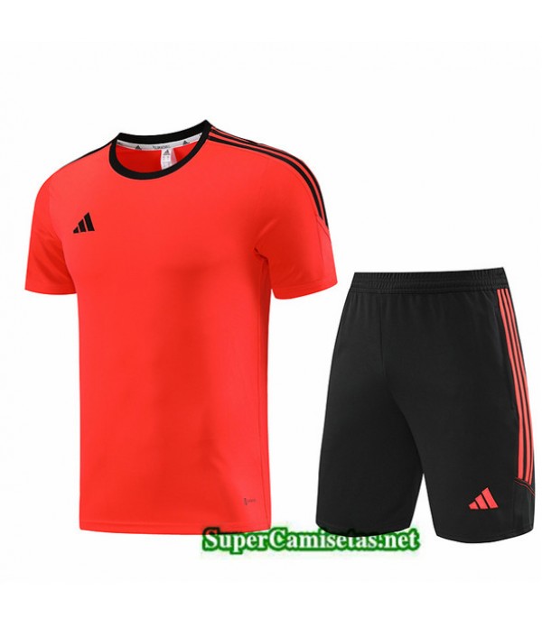 Tailandia Camiseta Kit De Entrenamiento Adidas Rojo 2023/24