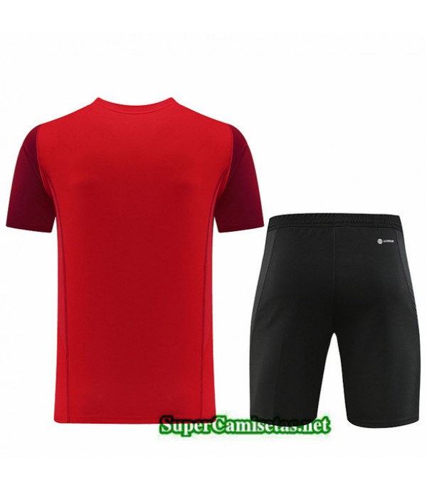 Tailandia Camiseta Kit De Entrenamiento Adidas Rojo 2023/24