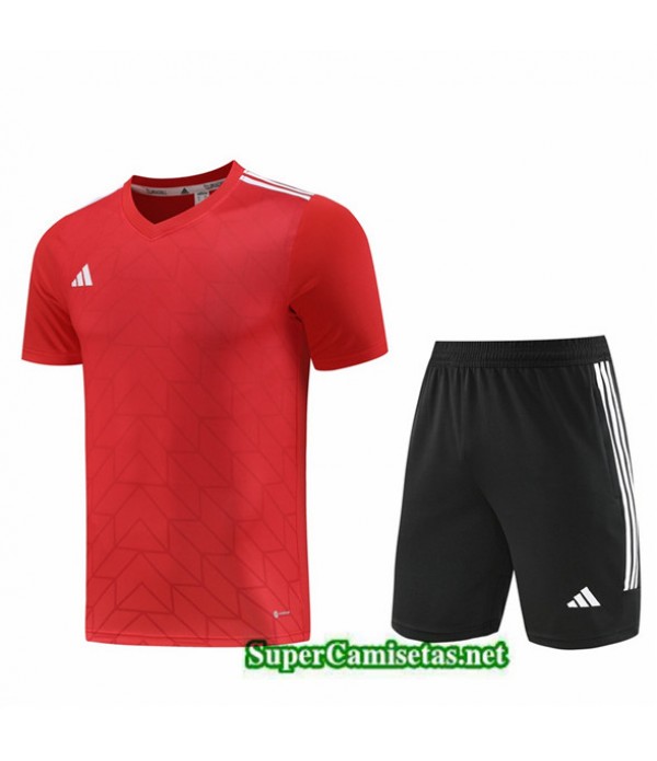 Tailandia Camiseta Kit De Entrenamiento Adidas Rojo 2023/24