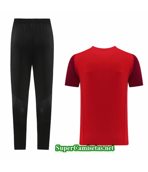 Tailandia Camiseta Kit De Entrenamiento Adidas Rojo 2023/24