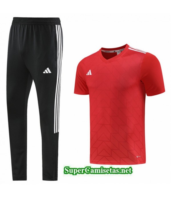 Tailandia Camiseta Kit De Entrenamiento Adidas Rojo 2023/24